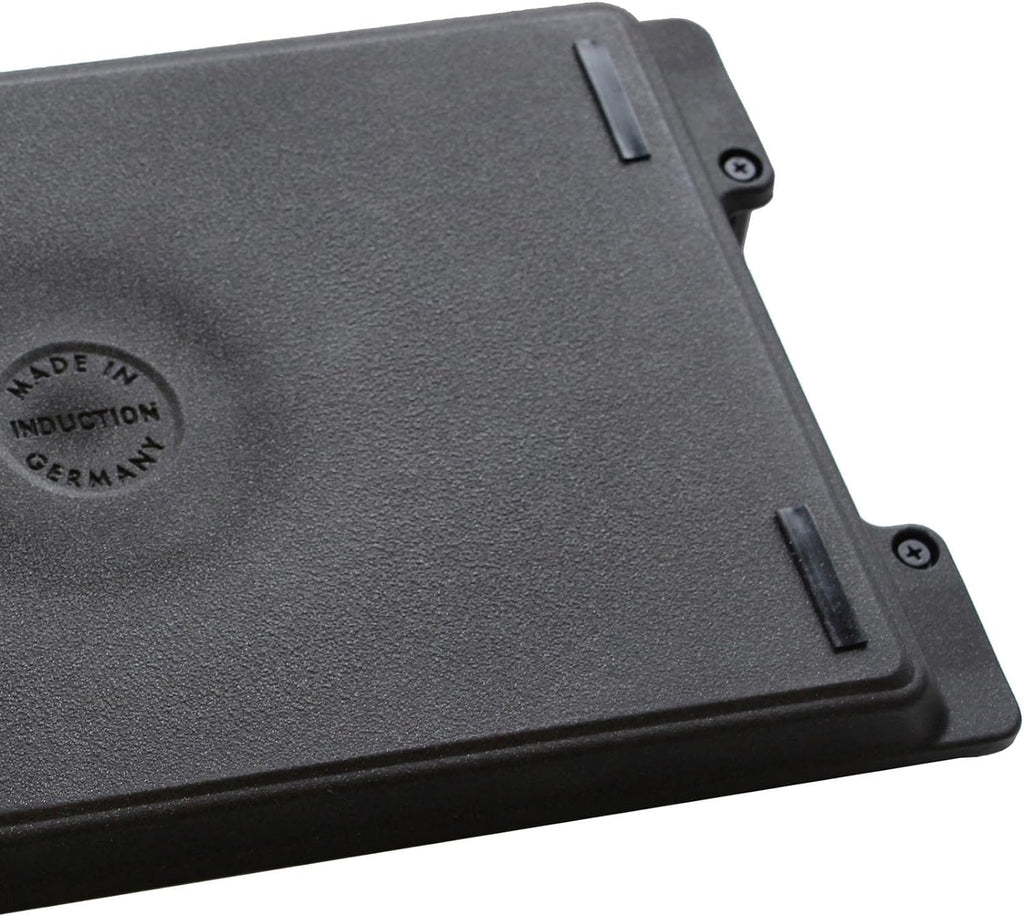 Eurolux Premium Grill Plate with handles, 41 x 24 x 2.5cm, Grooved, Induction Friendly, Made in Germany