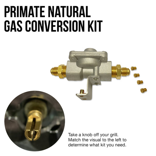 Grilla - Primate Natural Gas Conversion Kits