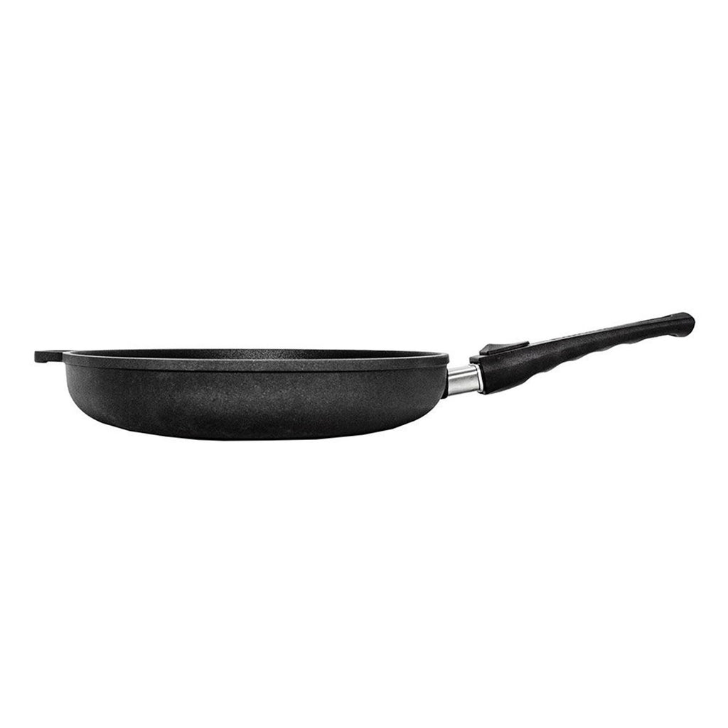 Eurolux premium fish pan with removable handle, induction friendly
