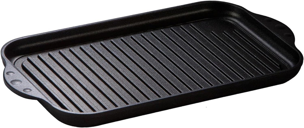 Eurolux Premium Grill Plate 36.5 x 21.5cm, Induction Friendly, Made in Germany