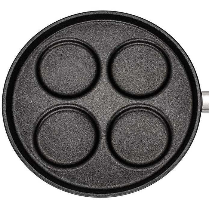 Eurolux premium fried egg/pancake pan Ø 26 cm, with 4 cavities