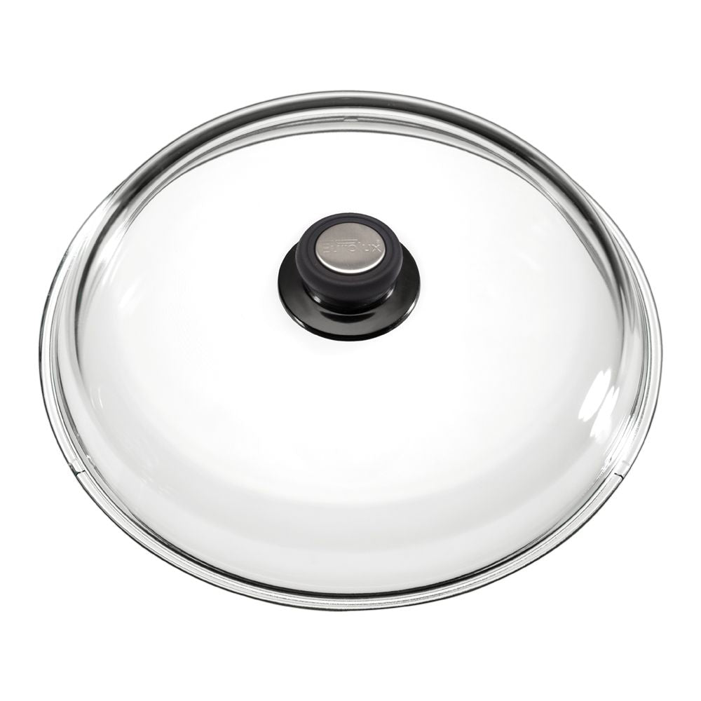 Eurolux full glass lid Ø 16 - 32 cm, including lid Knob, Made in Germany