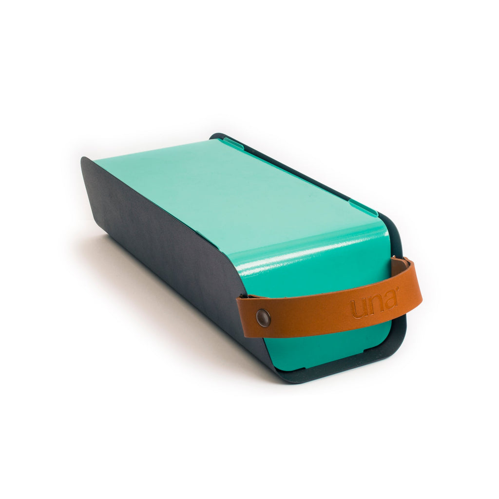 UNA Portable Table-top Charcoal Grill - Mint Turquoise